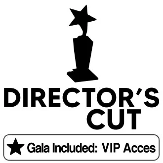 Director’s Cut star-topped trophy logo.